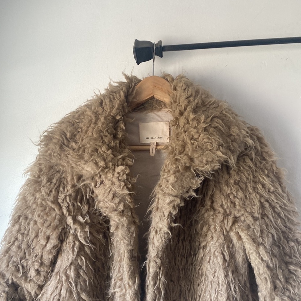 Rebecca Taylor XS Teddy Coat - Picture 5 of 13